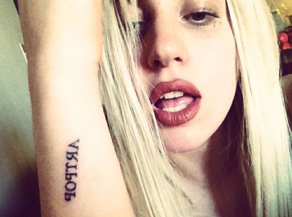 Lady gaga artpop tattoo